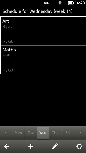 UniPlaner screenshot