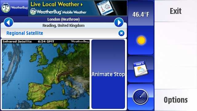 Weatherbug Widget screenshot