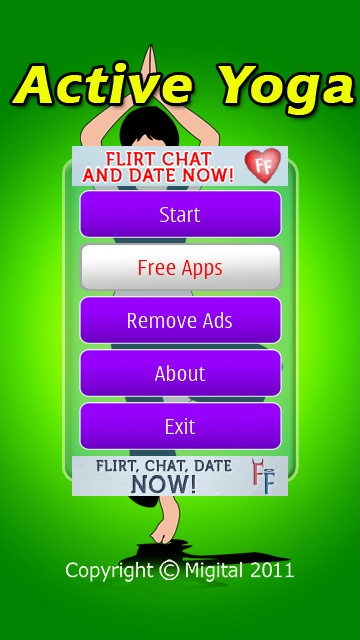 Screenshot, Active Yoga