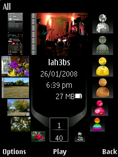 Nokia 5730 screenshot