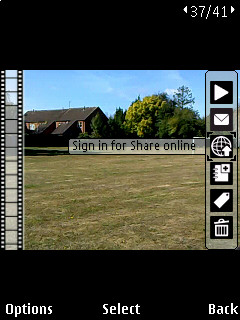 Nokia 5730 screenshot