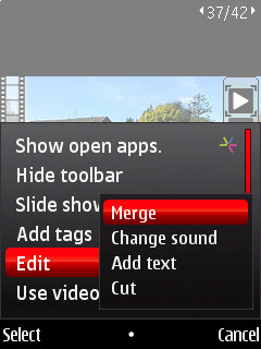 Nokia 5730 screenshot