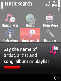 Nokia 5730 screenshot