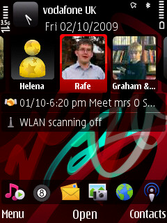 Nokia 5730 screenshot