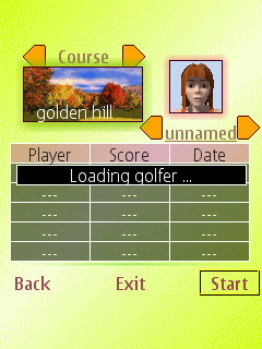 9-hole Golf screenshot