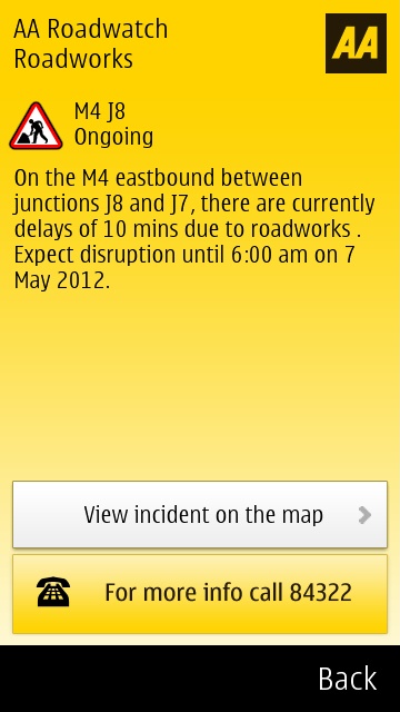 Screenshot, AA Breakdown