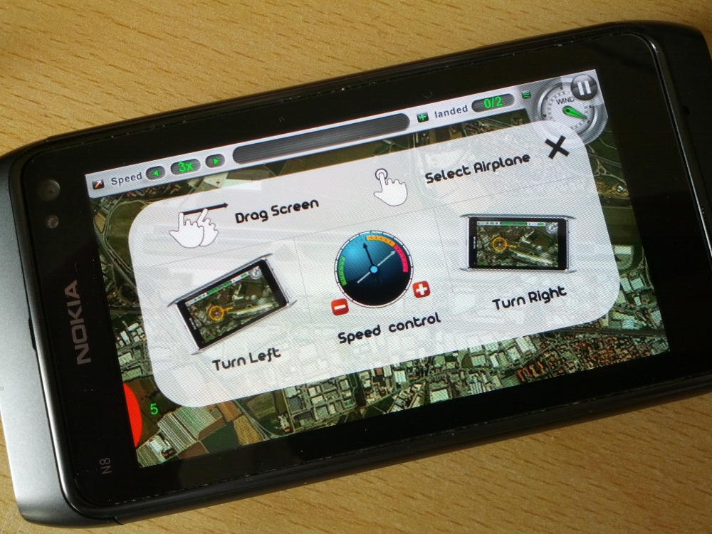 Aircraft Control, Screenshot