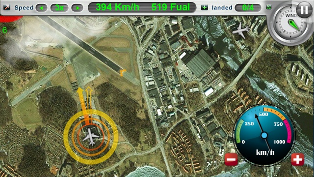 Aircraft Control, Screenshot