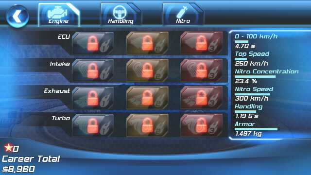 Asphalt 6 screenshot