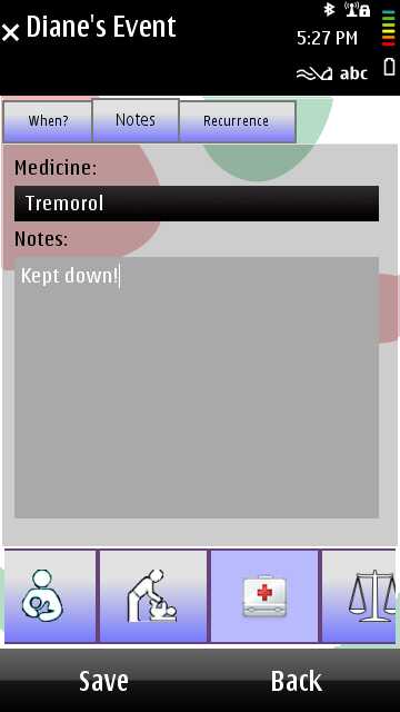 Screenshot, BabyFeed
