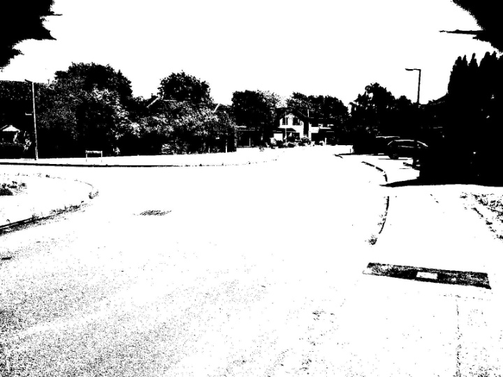 Sample output, sampled down