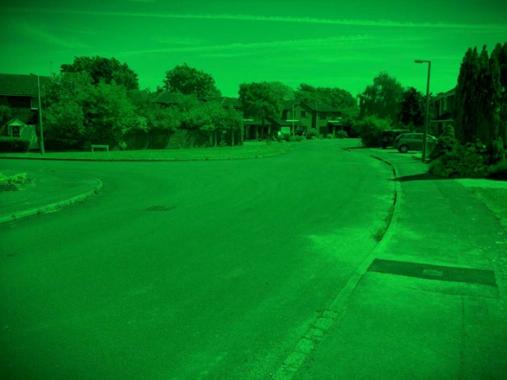 Sample output, sampled down