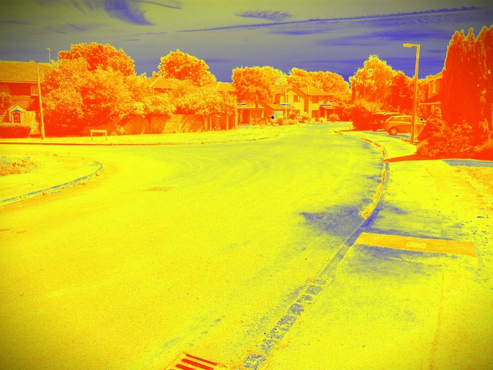 Sample output, sampled down