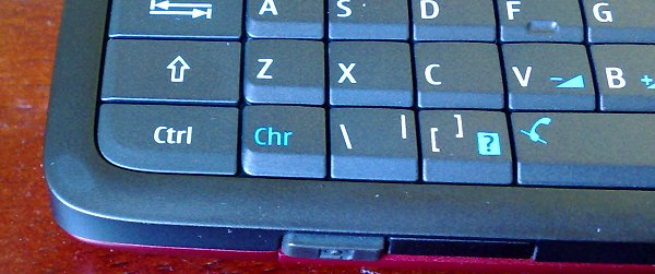 Keyboard close-up