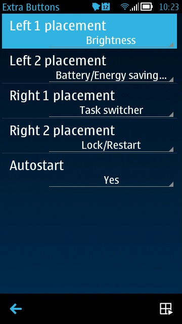 Screenshot, Extra Buttons