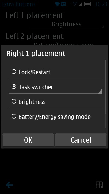 Screenshot, Extra Buttons
