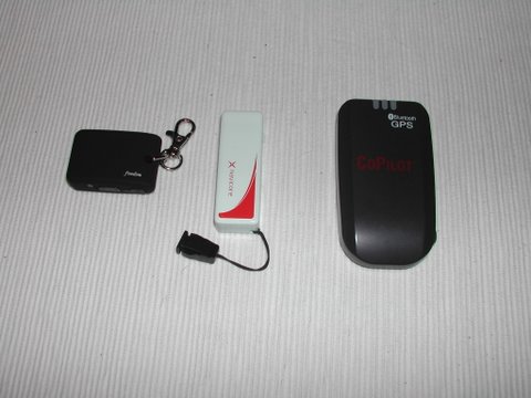Keychain GPS 2000 - size comparison