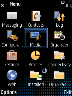 Samsung i450 screenshot