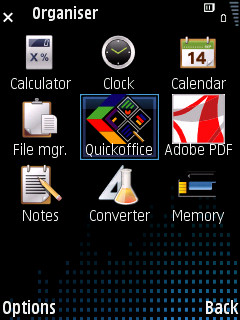 Samsung i450 screenshot