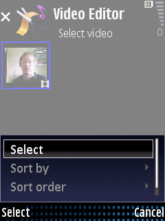 Samsung i450 screenshot