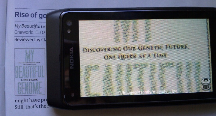 Extreme magnification