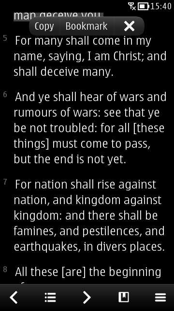 Screenshot, MeeBible