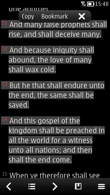 Screenshot, MeeBible