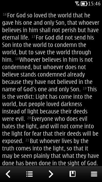 Screenshot, MeeBible