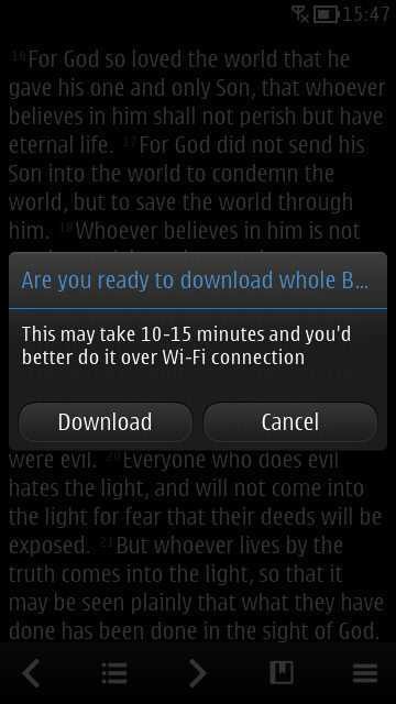 Screenshot, MeeBible