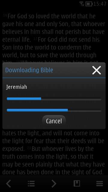 Screenshot, MeeBible