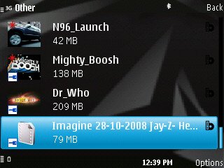 Screenshot, N96 review part 2