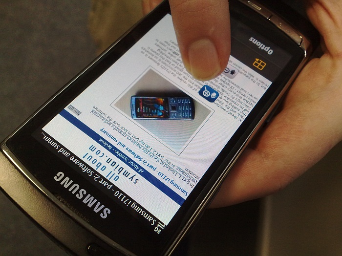 Samsung Omnia HD hands-on