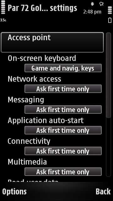 Par 72 Golf II screenshot
