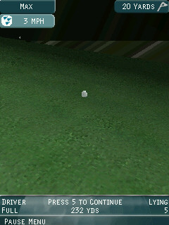 Pro Series Golf Screenshot