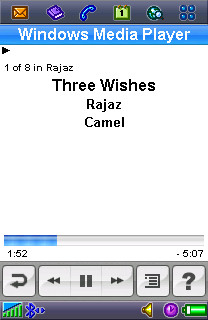 Controlling from the smartphone