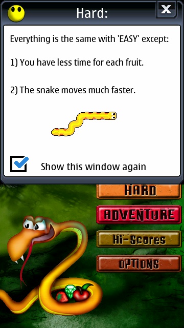 Screenshot, Snake Deluxe 2