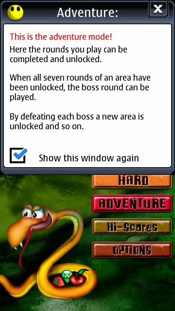 Screenshot, Snake Deluxe 2