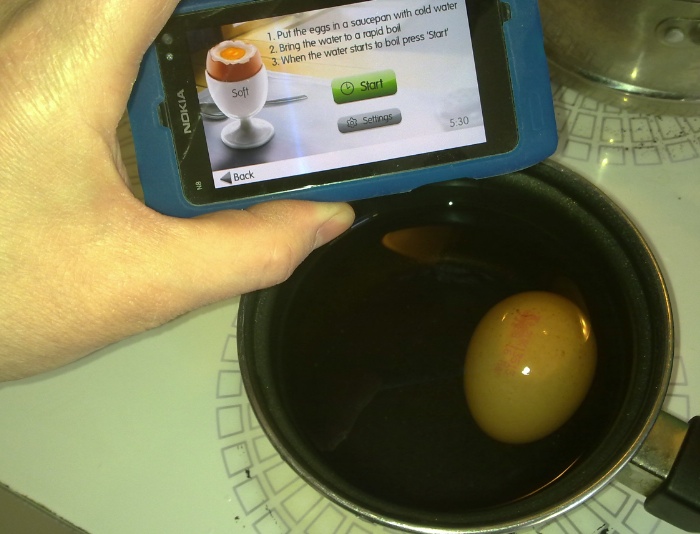 The Perfect Egg in action