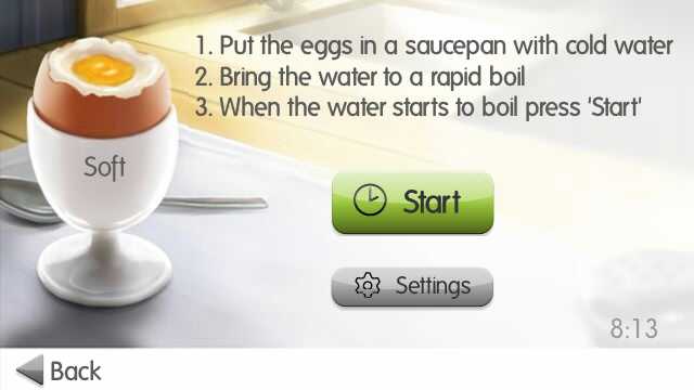 The Perfect Egg in action