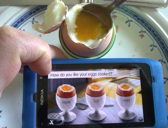 The Perfect Egg in action