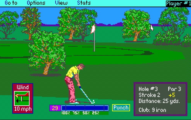 PGA Tour Golf from 1990