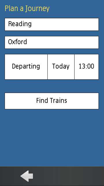 Screenshot from TrainTimes review