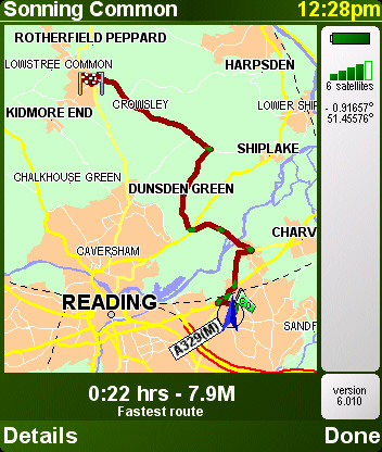 TomTom 6 screenshot