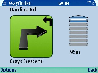 Wayfinder Navigator 6 screenshot