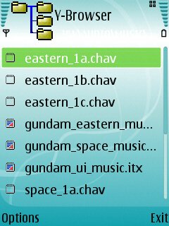 Y-browser screenshot