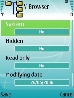 Y-browser screenshot