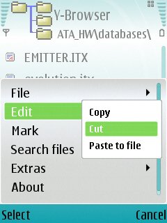 Y-browser screenshot