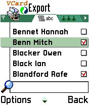 Smart vCard and vCal